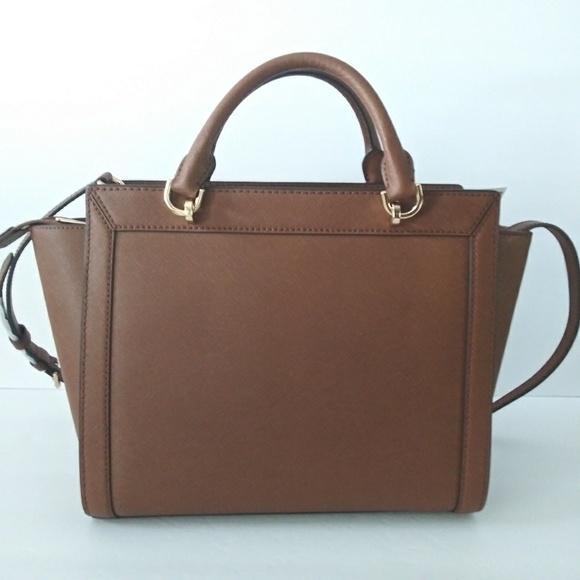 NWT MICHAEL KORS BRANDI LARGE SATCHEL BAG PURSE - Picture 3 of 8